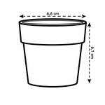 b.for original rond mini 7cm wit